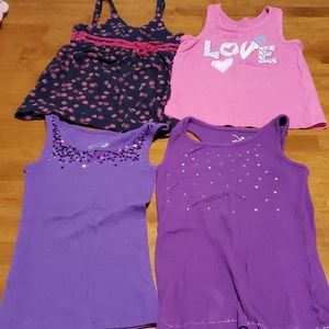 Lot of girls tank tops size 6